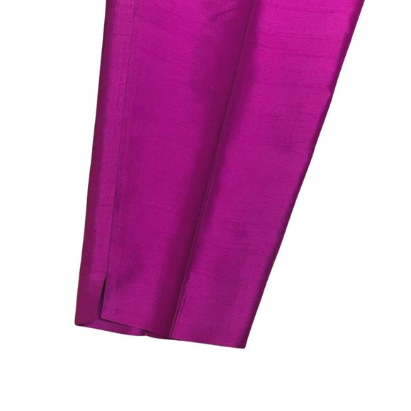 Jones New York Silk Pink Purple Fuchsia Suit Blazer Pants size 20 W petite - Picture 15 of 17